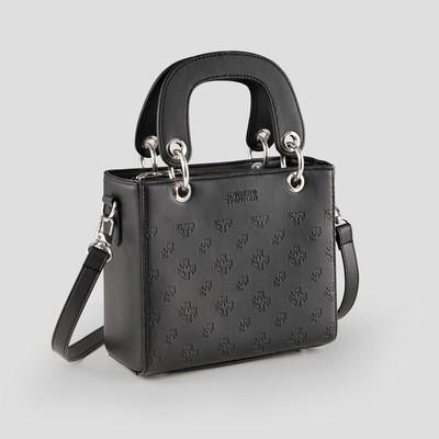 Túi Xách Da PU Nam Nữ LADY Đeo Chéo Trượt Nước Đi Tiệc Monogram Dập Chìm Cao Cấp Chính Hãng M STUDIO