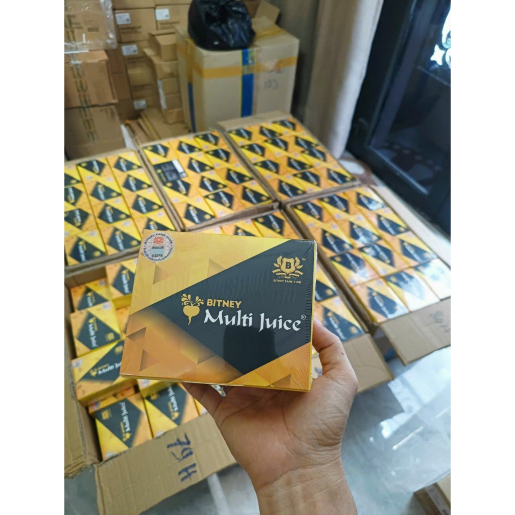 10 hộp Multi Juice Malaysia vị cũ 10 gói/hộp