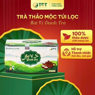 Trà thảo mộc túi lọc Bát Vị Danh Trà hỗ trợ tăng cường sức khỏe, thanh nhiệt giải độc - hộp 30 gói