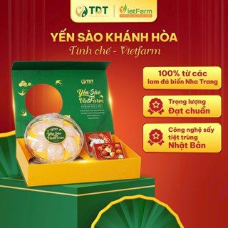 Yến Sào Vietfarm Khánh Hòa Tinh Chế Nguyên Chất 100% giúp bồi bổ tăng cường sức khỏe
