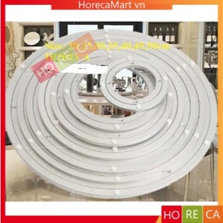 vòng xoay nhôm các loại, mâm xoay nhôm bàn ăn, phụ kiện mâm xoay bàn ăn,vòng nhôm xoay, đế xoay nhôm