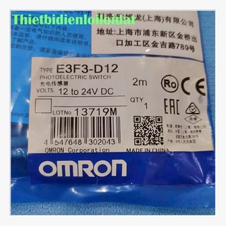 Cảm biến omron E3F3-D12/E3F3-D11