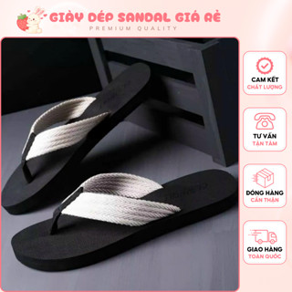 Dép Nam Cao Cấp -Dép Xỏ Ngón Phong Cách Hàn Quốc Cho Nam Giới Đủ Size 37 - 45