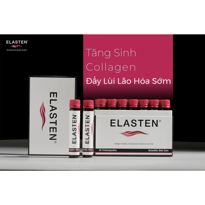 Collagen Elasten dạng nước 28 ống