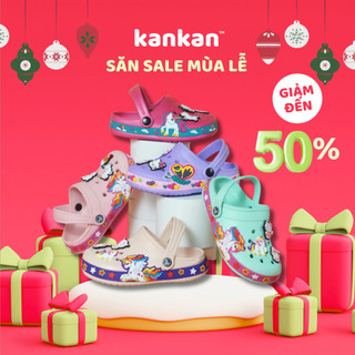  Dép Sục Quai Hậu Cho Bé Gái KanKanStore Sục Trẻ Em Giày Bệt Lười Chống Trơn Trượt Hình Ngựa Pony Kitty KA059 