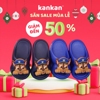 Dép Cho Bé Trai Chó Cứu Hộ Paw Patrol KanKanStore Dép Lê Trẻ Em Nhẹ Êm Chân KA033