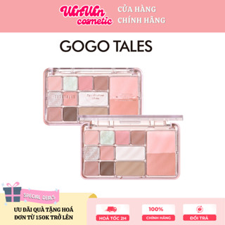 GOGO TALES - Bảng phấn mắt má tạo khối 4 in 1 Gogotales Heart Racing GT724