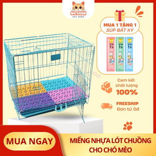  Tấm Lót Sàn Chuồng Dành Cho Chó Mèo Tấm Lót Chuồng Cho Thú Cưng Bằng Nhựa PVC Nhiều Màu  30 x 20cm  
