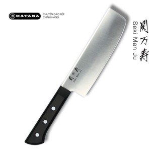 Dao bếp cao cấp KAI Ấn Seki ManJu Nakiri - Dao đầu vuông thái rau củ BE0581 (165mm)