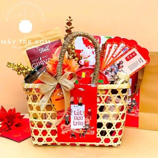 giỏ quà, khay quà, giỏ trái cây, giỏ gói quà tặng