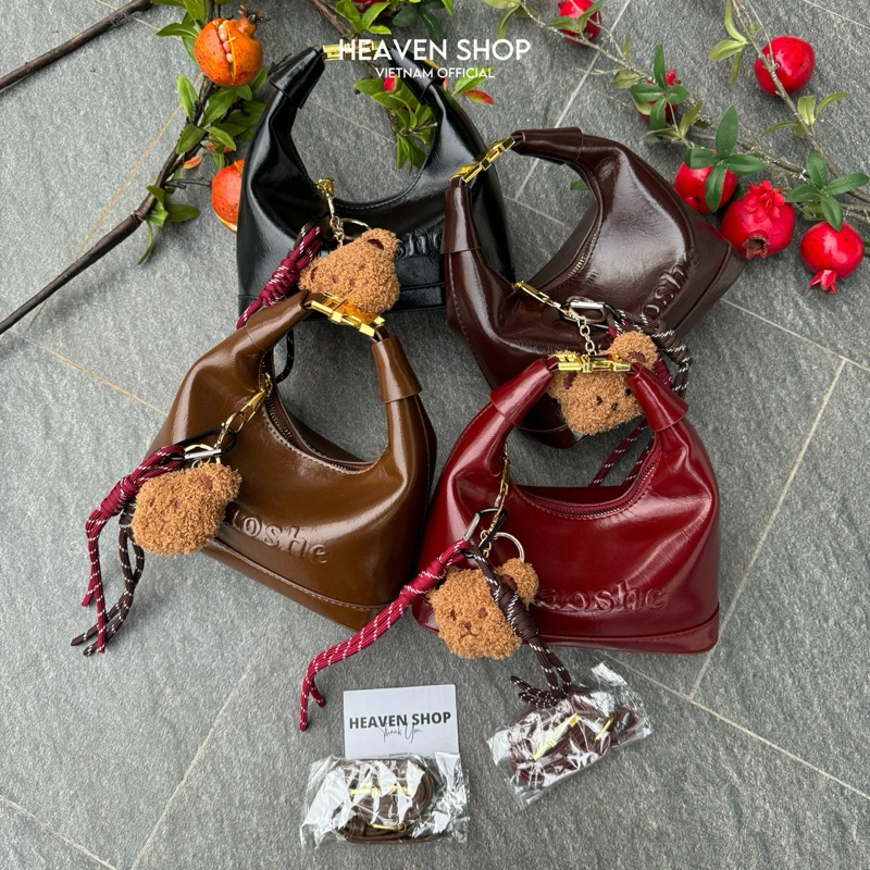 [ 8 MÀU - LOẠI 1 ] KÈM CHARM / Túi Xách Nữ MOON Bag 2559 - HEAVEN SHOP | BigBuy360 - bigbuy360.vn