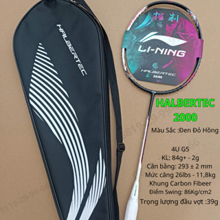 Vợt Lining chính hãng halbertec motor, cannon , axforce 10 bản 4U căng sẵn 10kg 11kg - LIDAK SPORT
