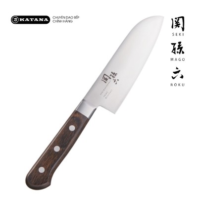 Dao bếp Nhật cao cấp KAI Benifuji Santoku - Dao thái đa năng AB5439 (145mm)
