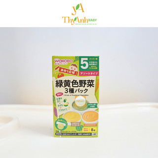 Bột Ăn Dặm Wakodo Nhật Bản Nhiều Vị Dễ Nấu - Dinh Dưỡng Cho Bé Từ 5 Tháng Tuổi