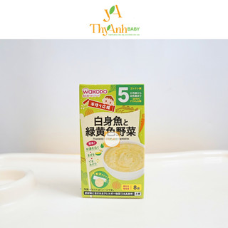 Bột Ăn Dặm Wakodo Nhật Bản Nhiều Vị Dễ Nấu - Dinh Dưỡng Cho Bé Từ 5 Tháng Tuổi