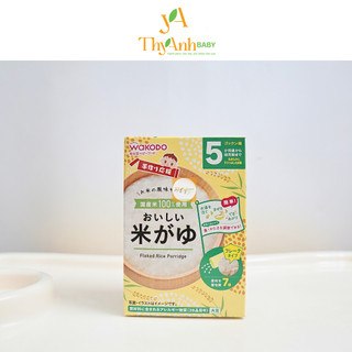 Bột Ăn Dặm Wakodo Nhật Bản Nhiều Vị Dễ Nấu - Dinh Dưỡng Cho Bé Từ 5 Tháng Tuổi