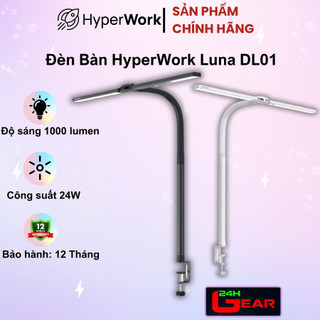  Đèn bàn HyperWork Luna HPW DL01  Hàng Chính Hãng  