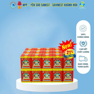 [Combo 30 lọ] Nước Yến sào Sanvinest Khánh Hòa(21%) đóng lọ 70ml