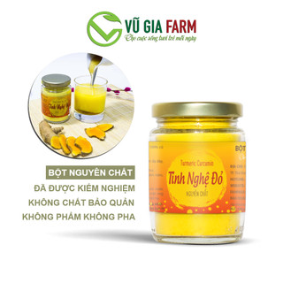 Tinh nghệ đỏ nguyên chất bảo lộc vũ gia + tặng 5 mặt nạ giấy đắp mặt