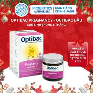 Optibac probiotics for Pregnancy cho mẹ bầu và sau sinh