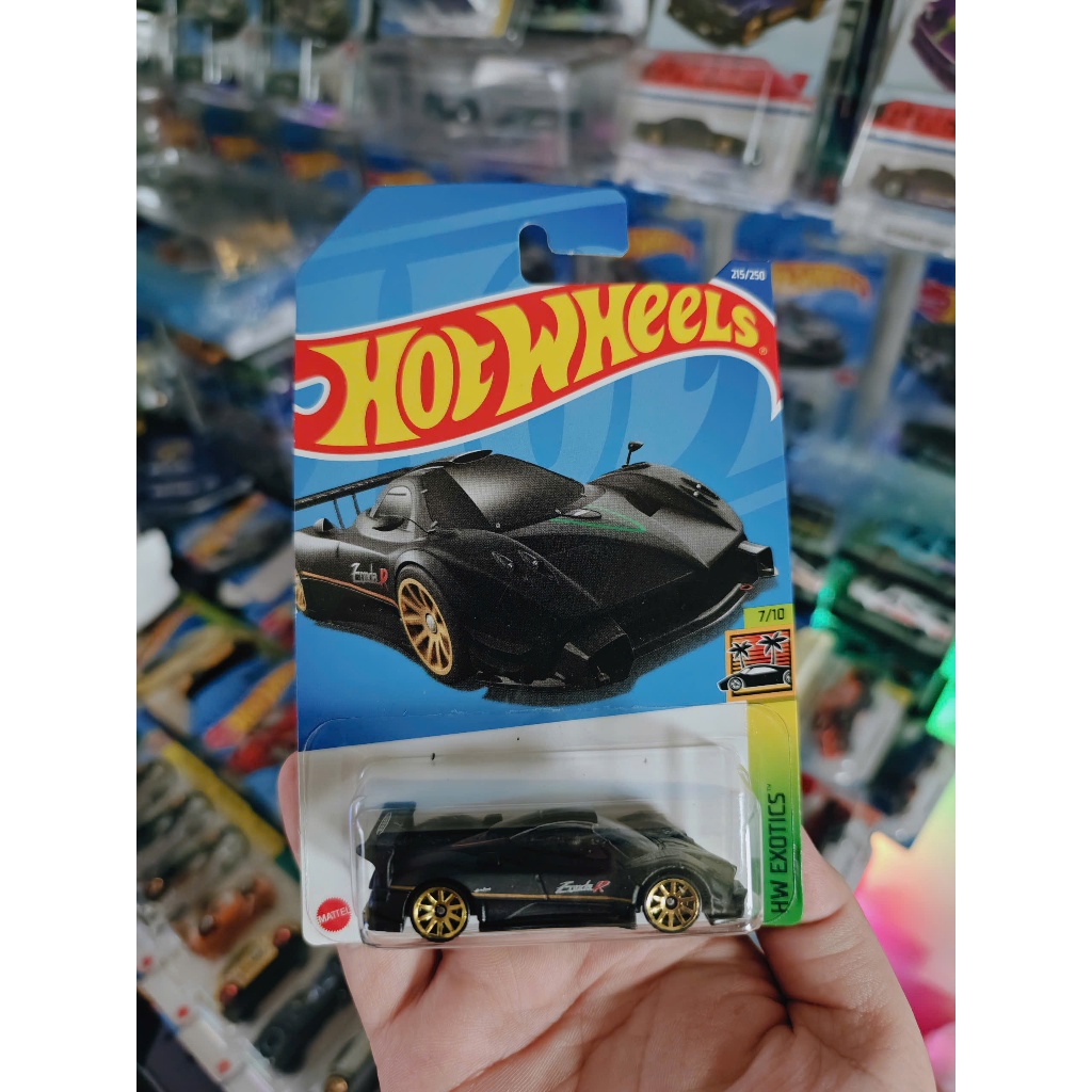 Xe mô hình Hot Wheels Pagani Zonda R ( Đen )