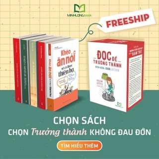 Sách: Combo Đọc Để Trưởng Thành 2 - Đích Đến Do Bạn Lựa Chọn (Hộp 5 Cuốn)