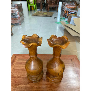 Cặp Lục Bình gỗ Giá Tỵ