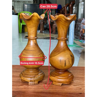 Cặp Lục Bình gỗ Giá Tỵ