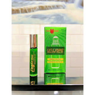 Dầu gió xanh con ó EAGLE BRAND 8ml Dạng Lăn