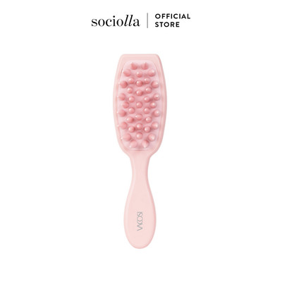 Lược Gội & Massage Đầu Răng Silicone Có Tay Cầm Vacosi Massage & Shampoo Comb 75g - C21
