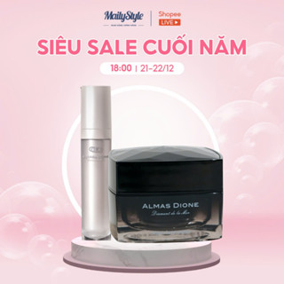 S110_ combo Tinh chất chiết xuất trứng cá tầm DE BLANC Rejuvenating Essence 40ml (E81) + Kem dưỡng trứng cá tầm ALMAS DI