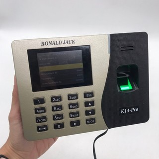 Máy chấm công vân tay - thẻ từ Ronald Jack K14 Pro ( bảo hành 12T)