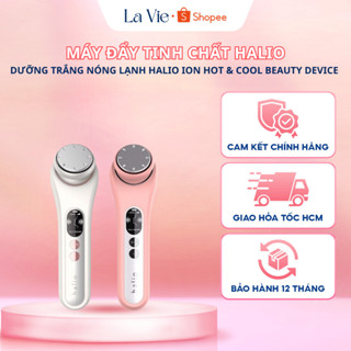  Máy đẩy tinh chất dưỡng trắng nóng lạnh Halio Ion Hot & Cool Beauty Device |HỎA TỐC HCM| 