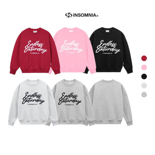 Áo Nỉ Sweater Thêu Xù Endless Saturday INSOMNIA Form Boxy Chất Nỉ Bông Nam Nữ Unisex - HD007