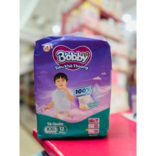 Tã quần bobby siêu khô thoáng - 100% thoáng khí regular m18/l16/xl14/xxl12