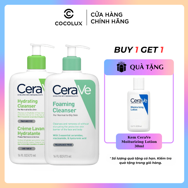 Sữa Rửa Mặt CeraVe 473ml