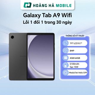 Máy tính bảng Samsung Galaxy Tab A9 Wifi 4GB/64GB - Chính hãng