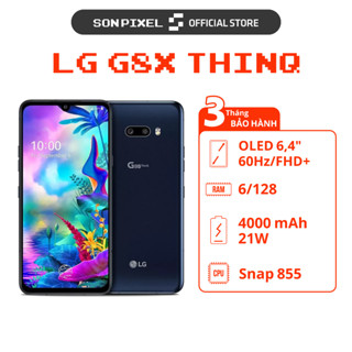 Điện thoại LG G8X ThinQ Bản Mỹ, Điện thoại Chip Snapdragon 855, Ram 6GB, Bộ nhớ 128GB, màn hình 2K+, Sơn Pixel