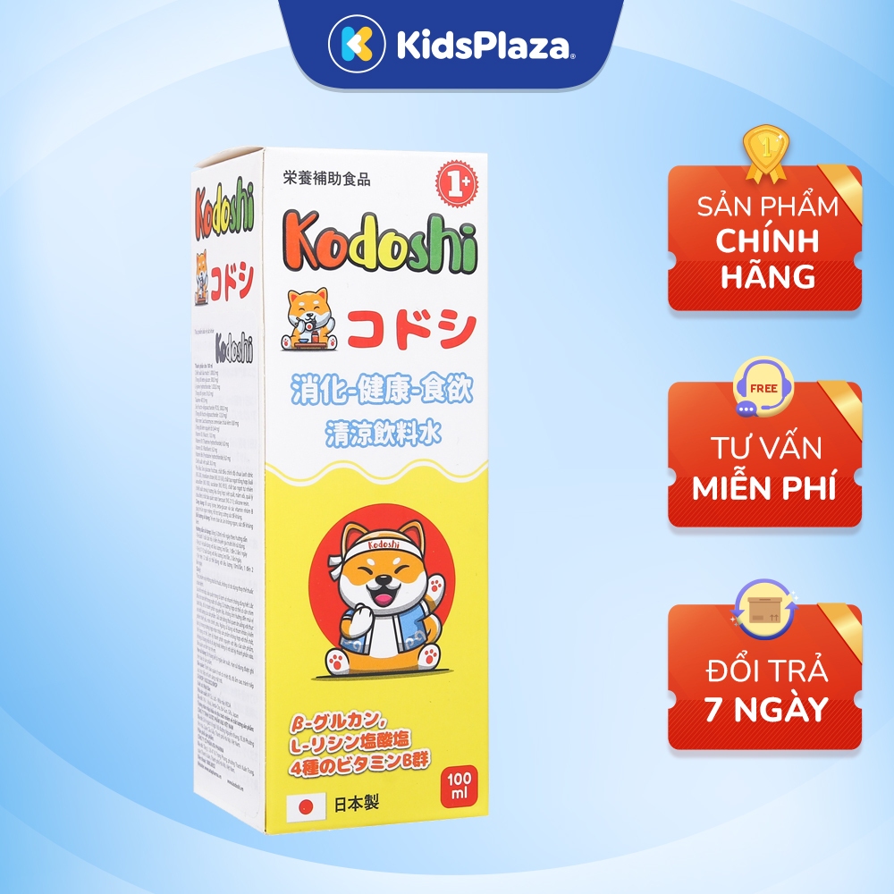 Siro ăn ngon cho bé Kodoshi 100ml