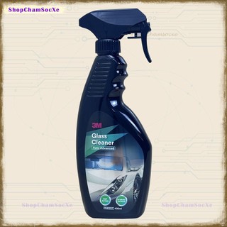  Nước lau kính 3M Glass Cleaner làm sạch gương kính cả trong và ngoài xe ô tô 