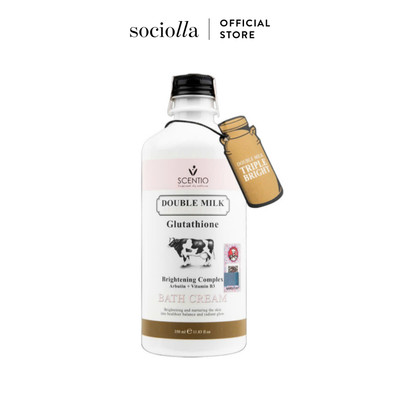 Sữa Tắm Trắng Da Beauty Buffet Scentio Double Milk Triple Bright 350ml