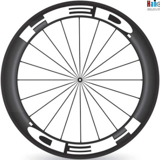 Tem decal dán vành xe đạp Fixed Gear chữ HED bánh 700C cho vành 4cm/7cm/9cm