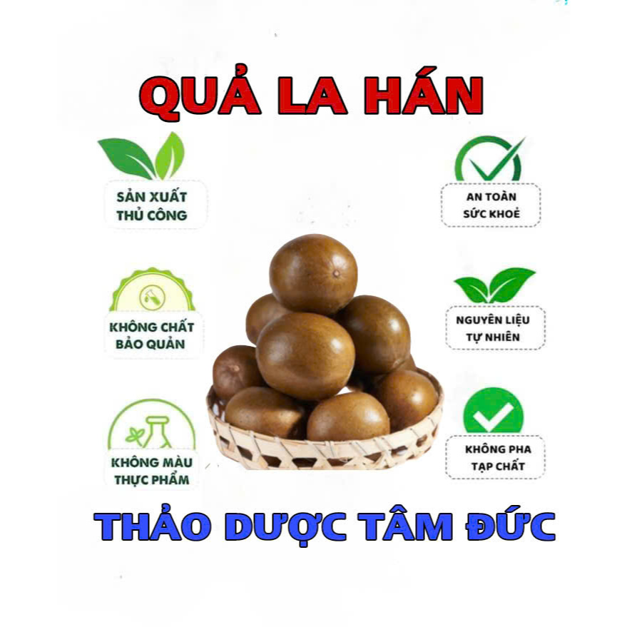 QUẢ LA HÁN SẤY  KHÔ 1 QUẢ