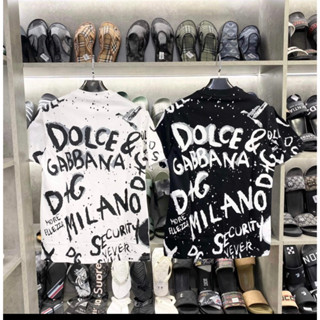  Áo Phông Nam Nữ Tay Lỡ DG _ Áo thun form rộng phong cách Hàn Quốc phiên bản DOLCE Cực Chất Mùa hè 2025 