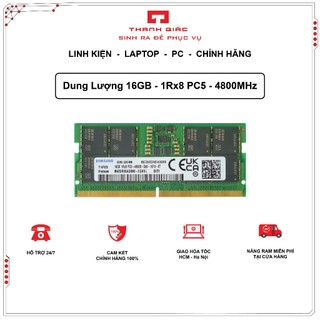  RAM Laptop Samsung 8GB 16GB 32GB Bus 4800 DDR5 - Bảo Hành 3 Năm 