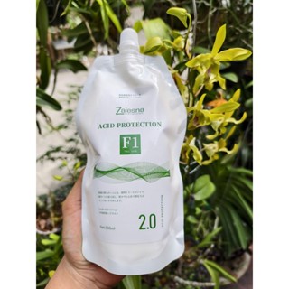 Kem Duỗi Tóc Thuần Chay Acid PH 2.0 (Yếu) 4.0 (Khỏe) Zalesna | Made in Japan | 500ml