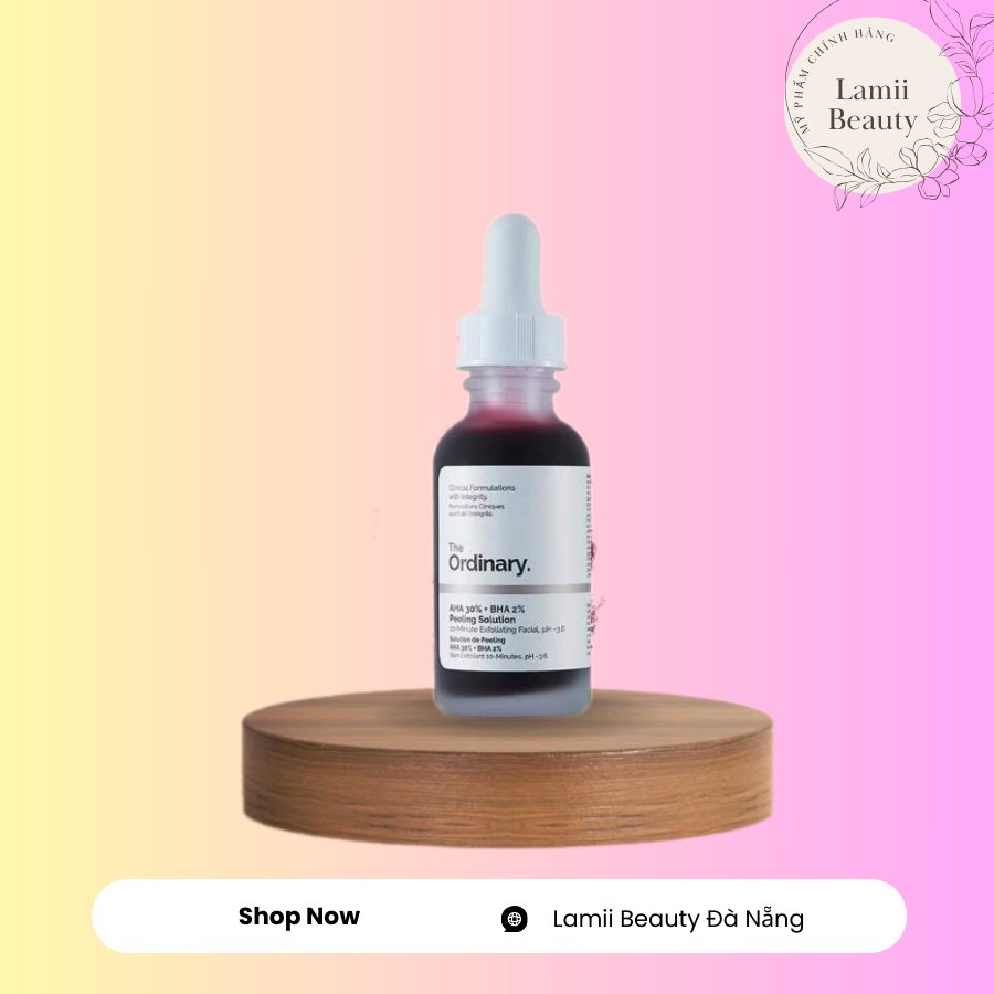 TẨY DA CHẾT The Ordinary AHA 30% + BHA 2% Peeling Solution