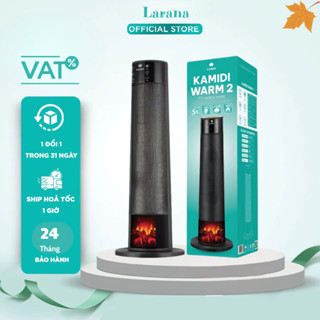 Máy sưởi gốm đa năng Kamidi Warm 2 quạt sưởi ấm 3 chế độ xoay tự động không khô da, Bảo Hành 24 tháng
