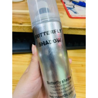 Gôm xịt tóc, tạo kiểu tóc Butterfly Shadow 150ml/320ml/600ml