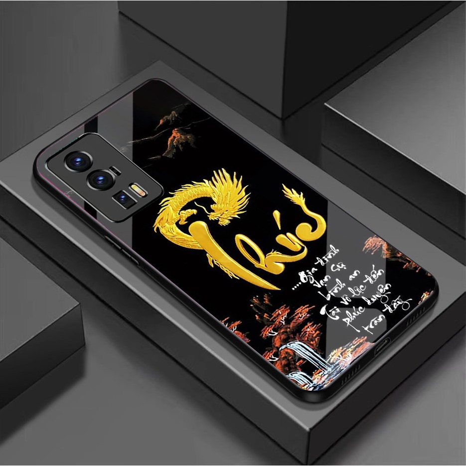 Ốp Lưng XIAOMI REDMI K60 5G,K60 PRO 5G, K60E 5G Mặt kính cao cấp, sáng đẹp, Chữ thư pháp